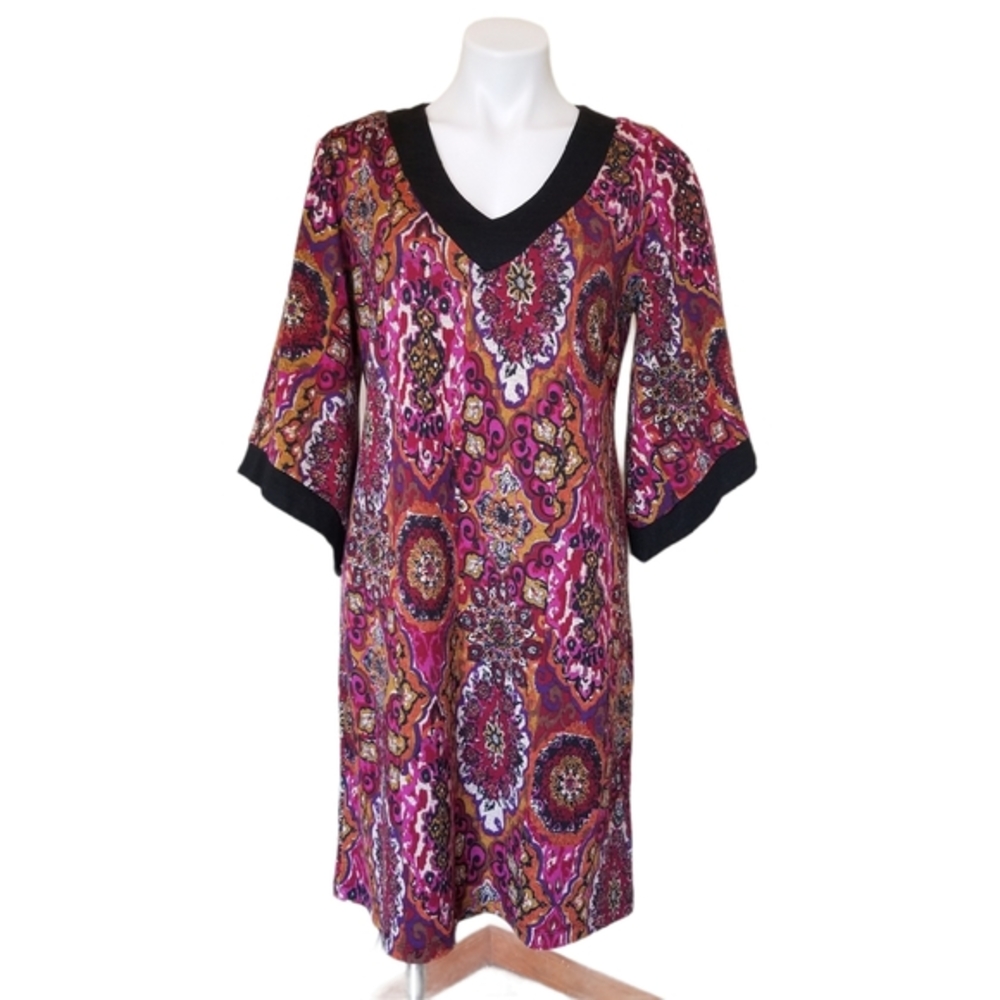 Jewel Toned Casual Dress